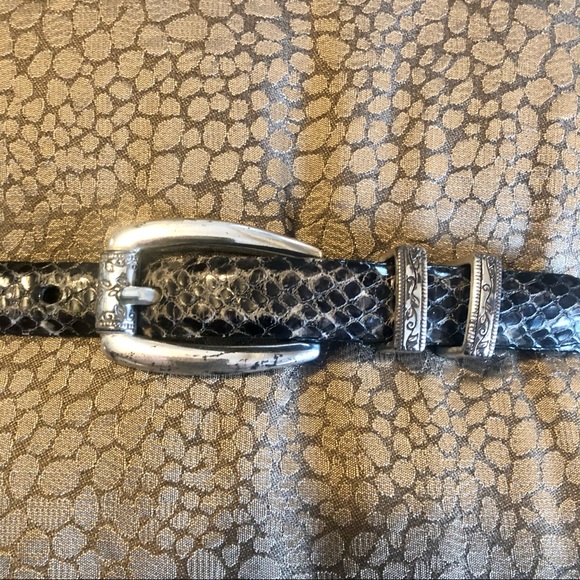 Brighton Accessories - Brighton Classics Reptile Embossed Belt